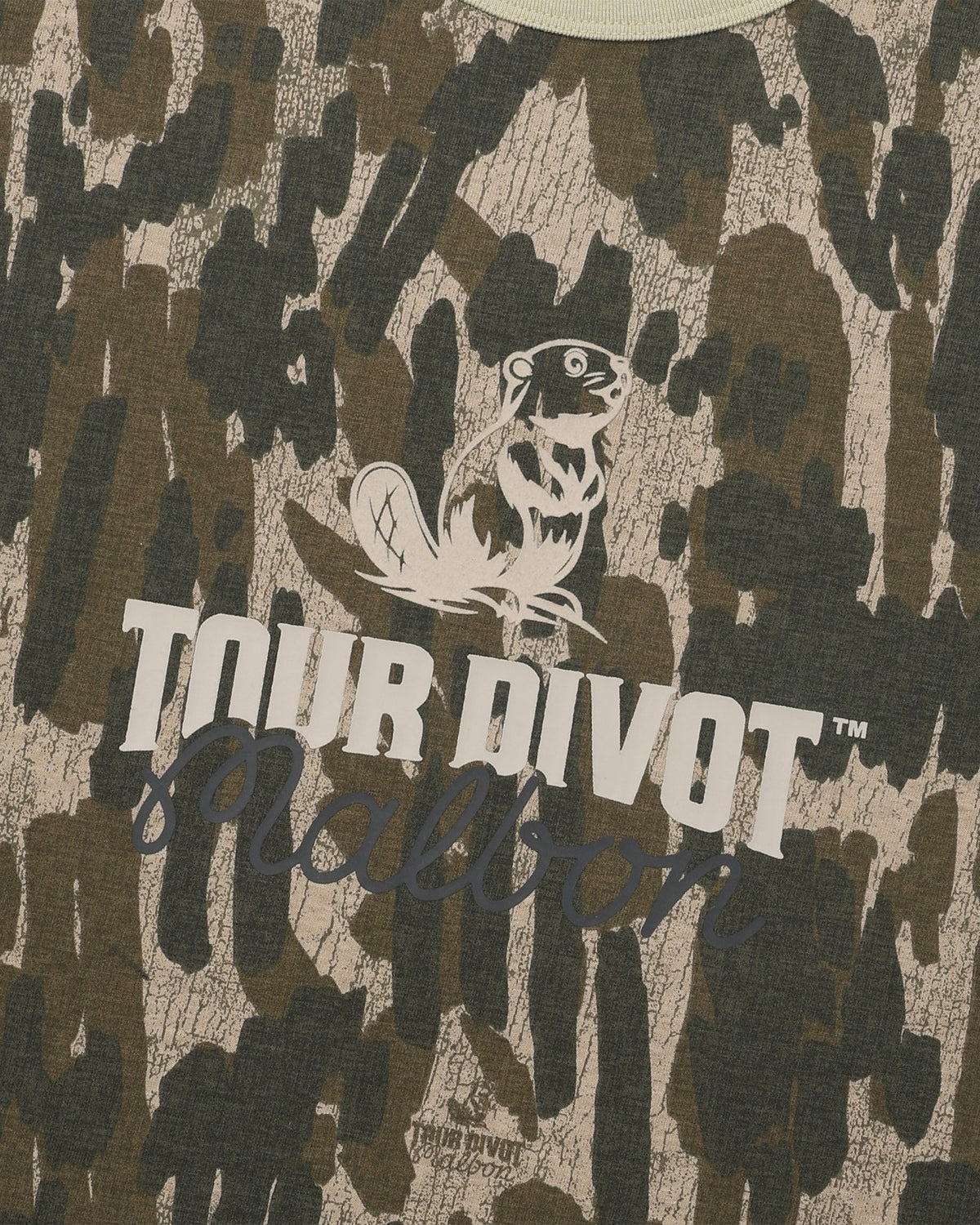 Malbon Studio Seoul Tour Divot Tee - Camo