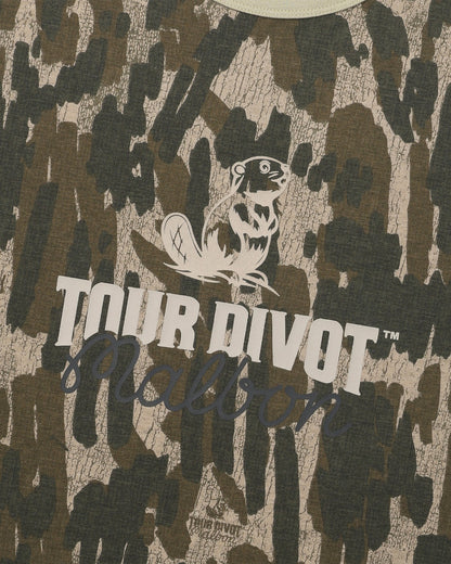 Malbon Studio Seoul Tour Divot Tee - Camo