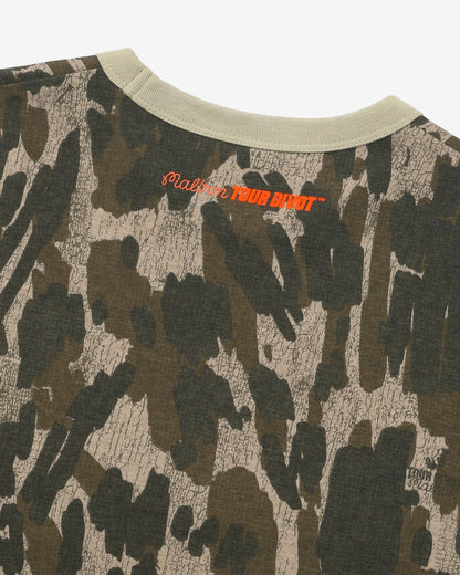Malbon Studio Seoul Tour Divot Tee - Camo