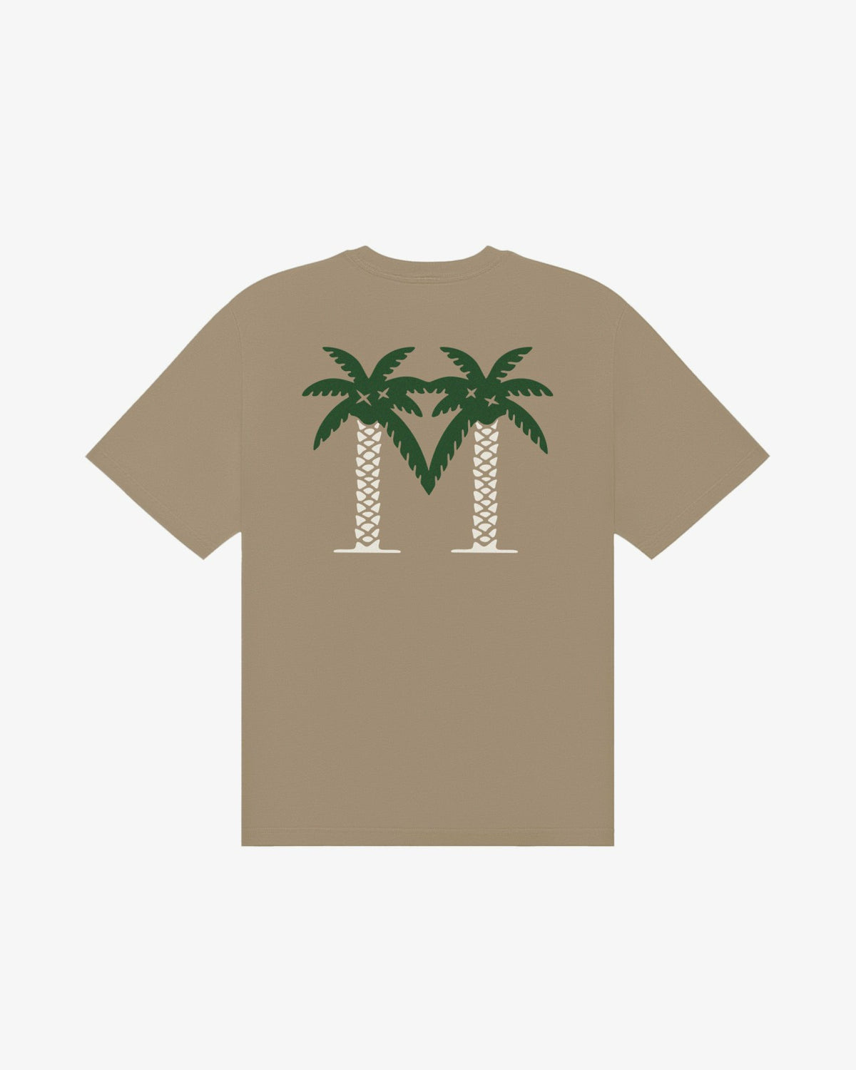 Malbon Bermuda Palms Tee - Taupe