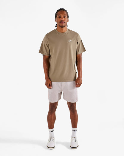 Malbon Bermuda Palms Tee - Taupe