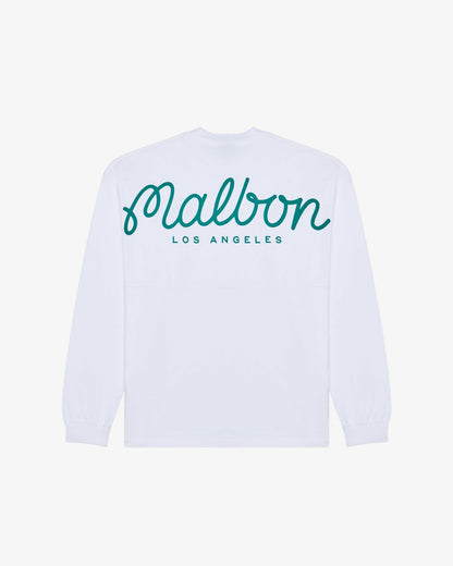 Malbon Horizon Tee - White