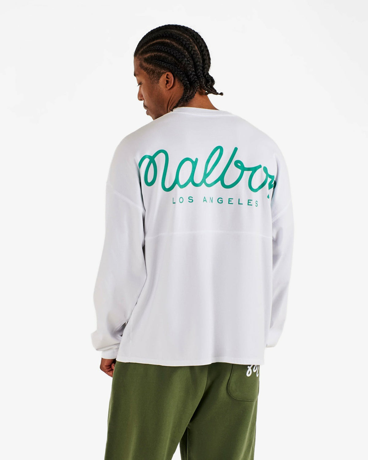 Malbon Horizon Tee - White