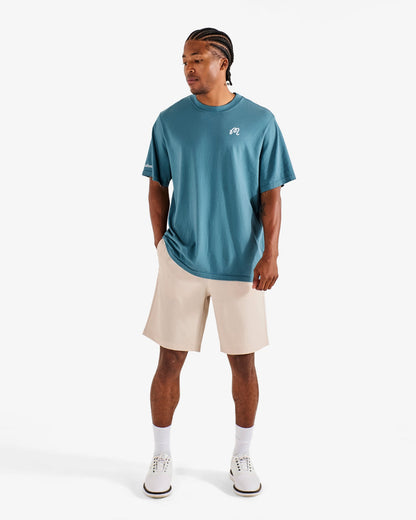 Malbon Bermuda Tee - Aegean Blue