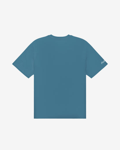 Malbon Bermuda Tee - Aegean Blue