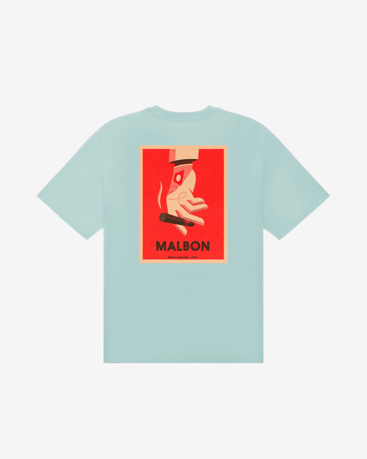 Malbon Bermuda Cigar Tee - Surf Spray