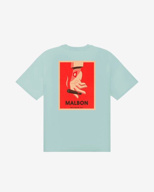 Malbon Bermuda Cigar Tee - Surf Spray