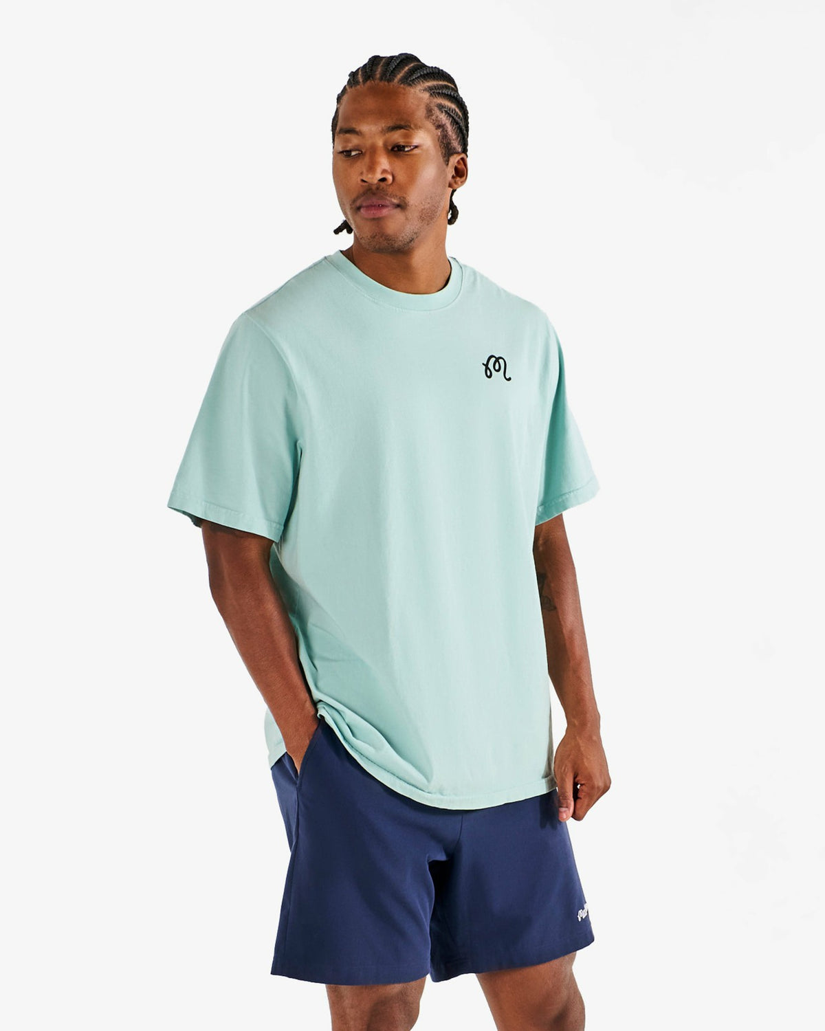 Malbon Bermuda Cigar Tee - Surf Spray