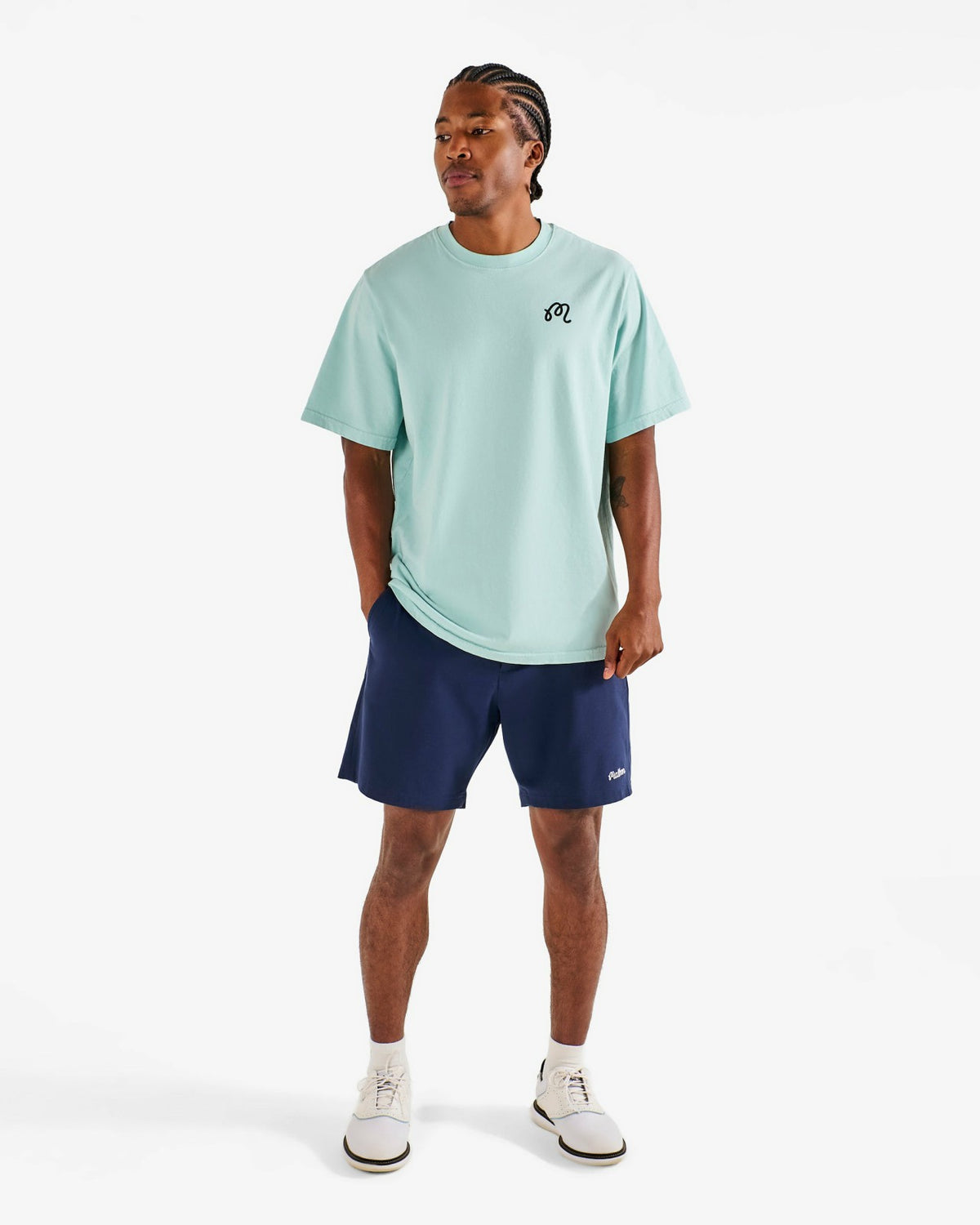 Malbon Bermuda Cigar Tee - Surf Spray