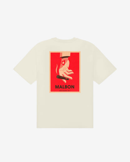 Malbon Bermuda Cigar Tee - Cream