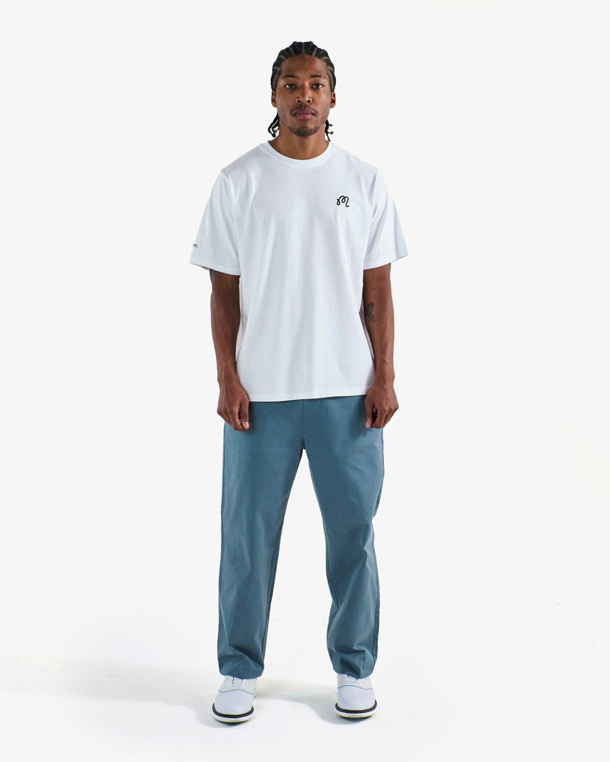 Malbon Bermuda Tee - White