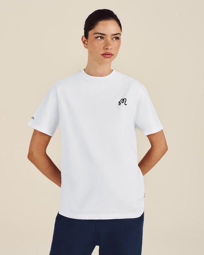 Malbon Bermuda Tee - White