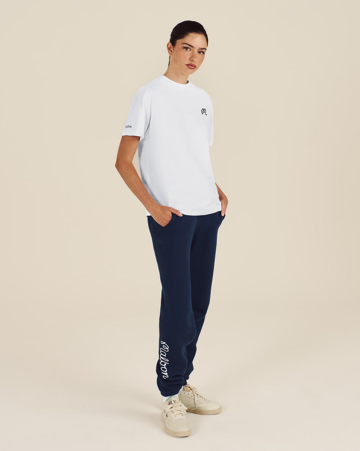 Malbon Bermuda Tee - White
