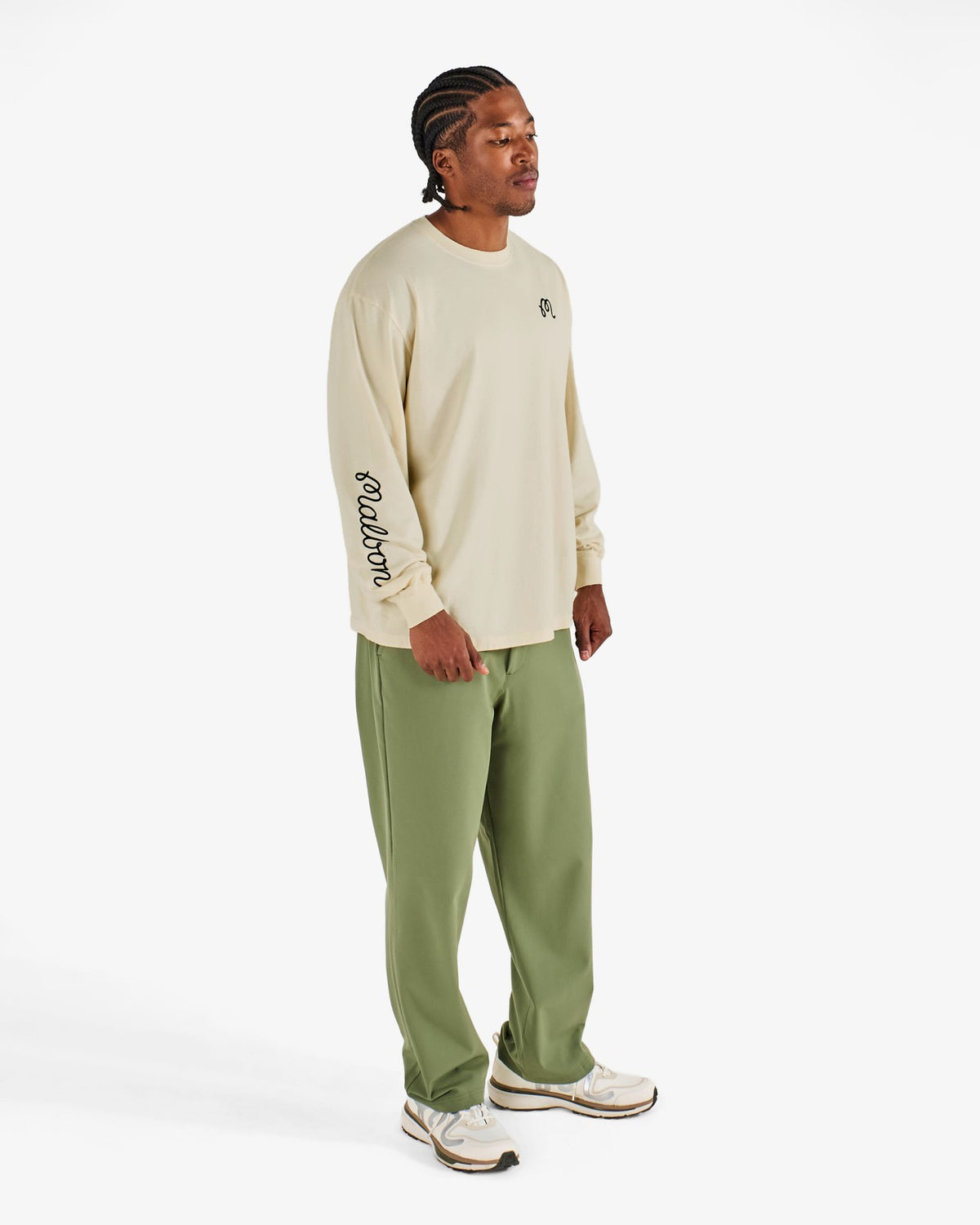 Malbon Gorse Tee - Cream