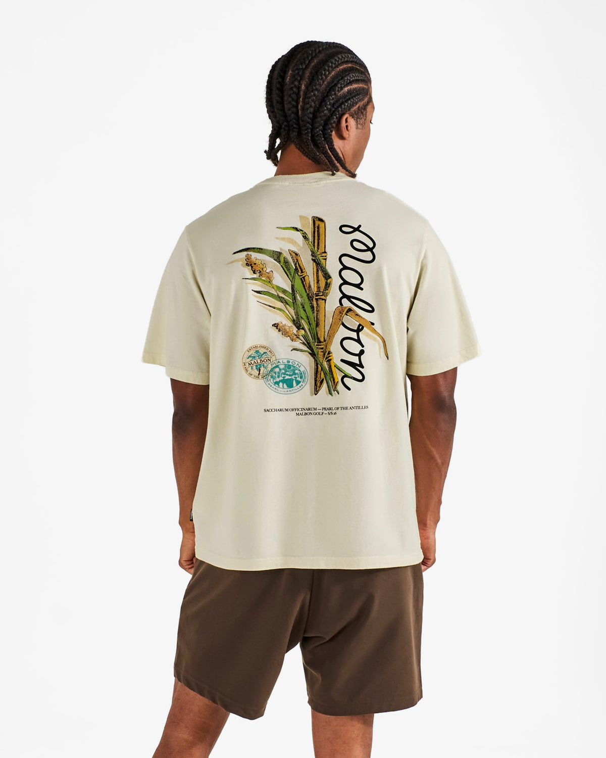Malbon Bermuda Origin Tee - Cream
