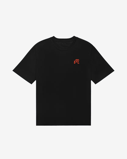 Malbon Bermuda Rooster Tee - Black