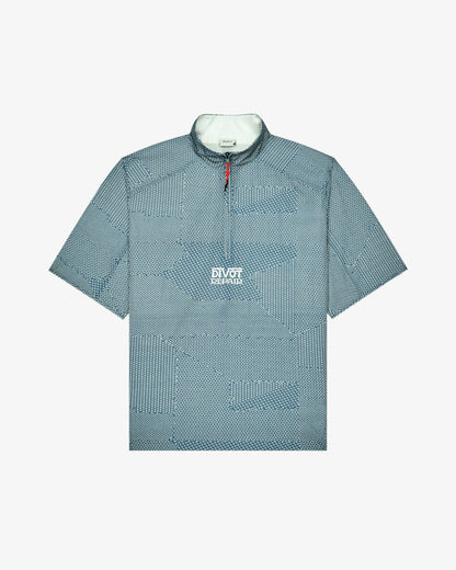 Malbon Divot Repair Windshirt - Denim