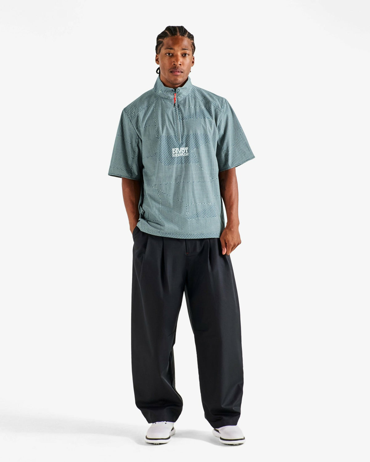 Malbon Divot Repair Windshirt - Denim