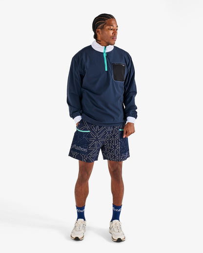 Malbon Cascade Windshirt - Midnight