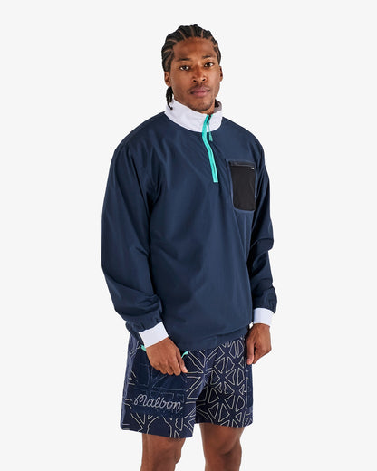 Malbon Cascade Windshirt - Midnight