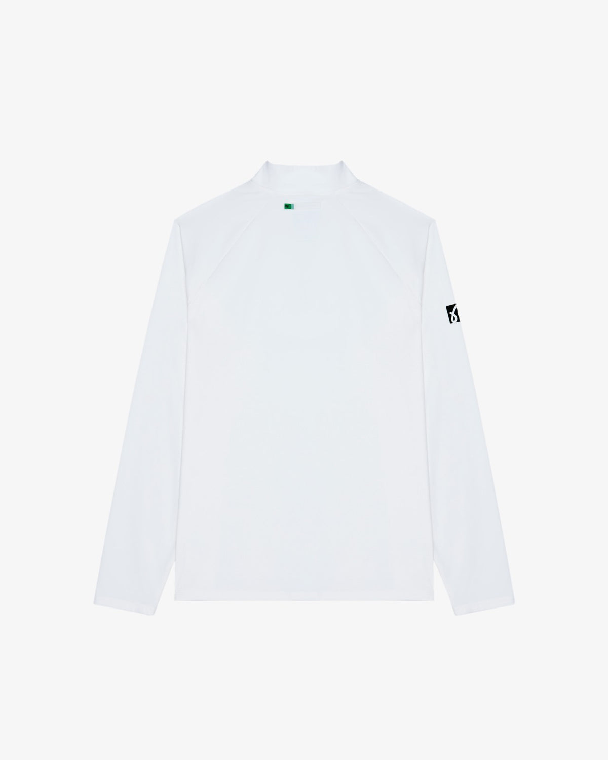 Malbon Performance Raglan Quarter Zip - White