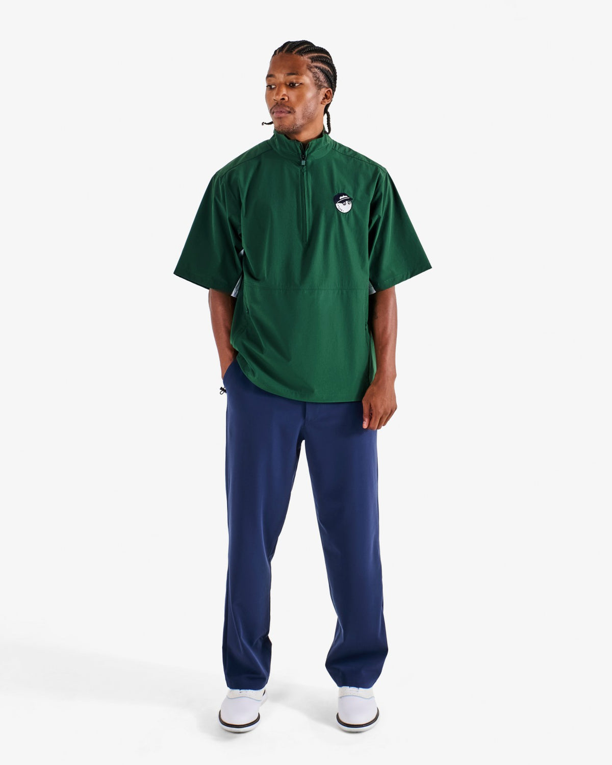Malbon Pine Windshirt - Forest