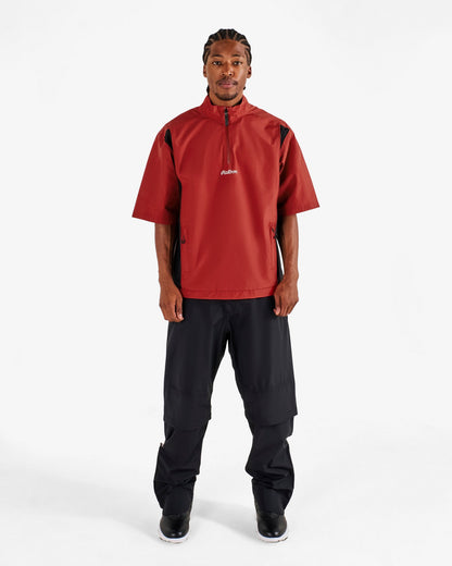 Malbon Gore-Tex Links Windshirt - Brick Red