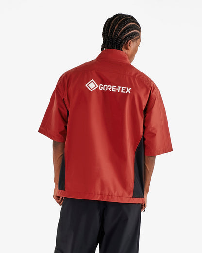 Malbon Gore-Tex Links Windshirt - Brick Red