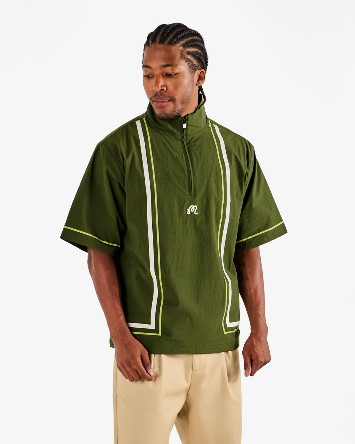 Malbon Playa Windshirt - Chive