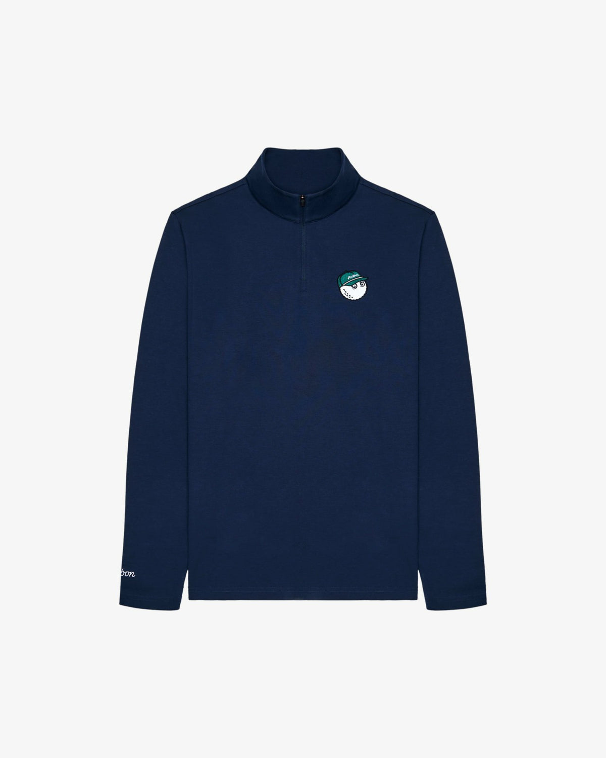Malbon Flyer Mid Layer - Navy