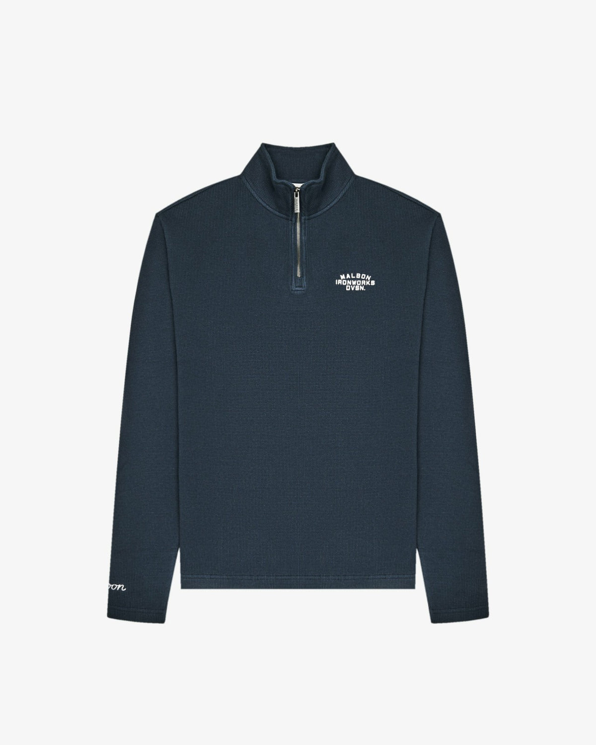 Malbon Flyer Ironworks Mid Layer - Blueberry