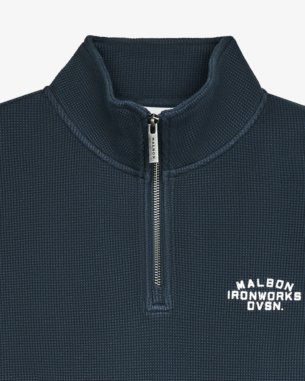 Malbon Flyer Ironworks Mid Layer - Blueberry