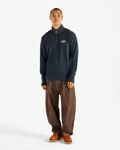 Malbon Flyer Ironworks Mid Layer - Blueberry