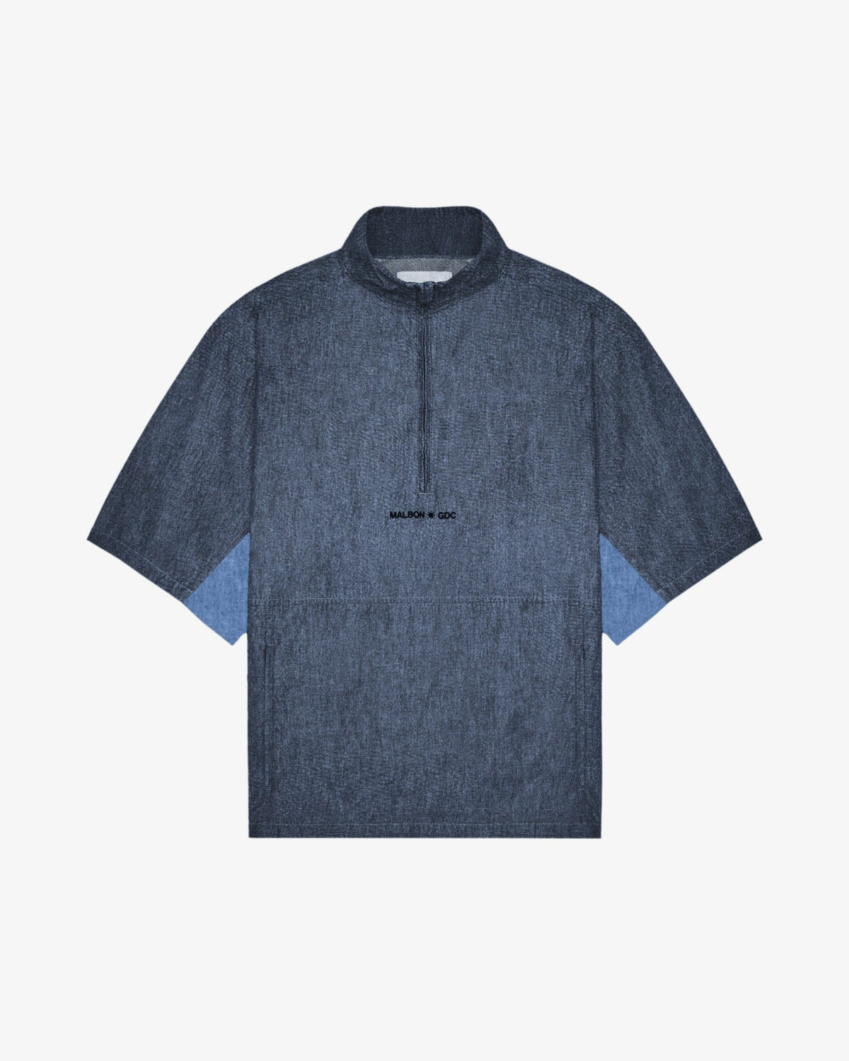 Malbon Gdc Denim Windshirt - Navy
