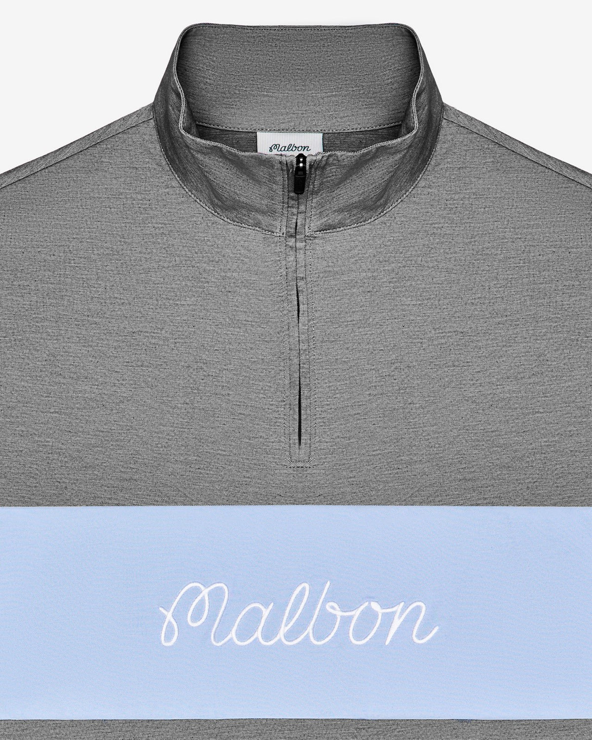 Malbon Horizon Pullover - Black Chambray