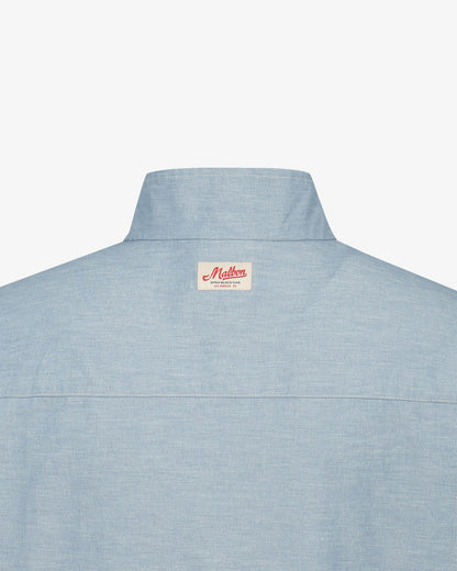 Malbon Studio Seoul Stitch-Point Windshirt - Sky Blue