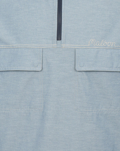 Malbon Studio Seoul Stitch-Point Windshirt - Sky Blue