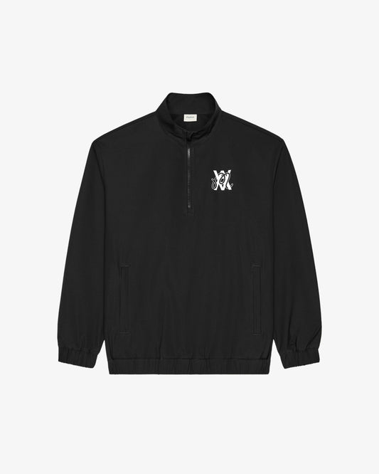Malbon Arsham Stealth Quarter Zip - Black