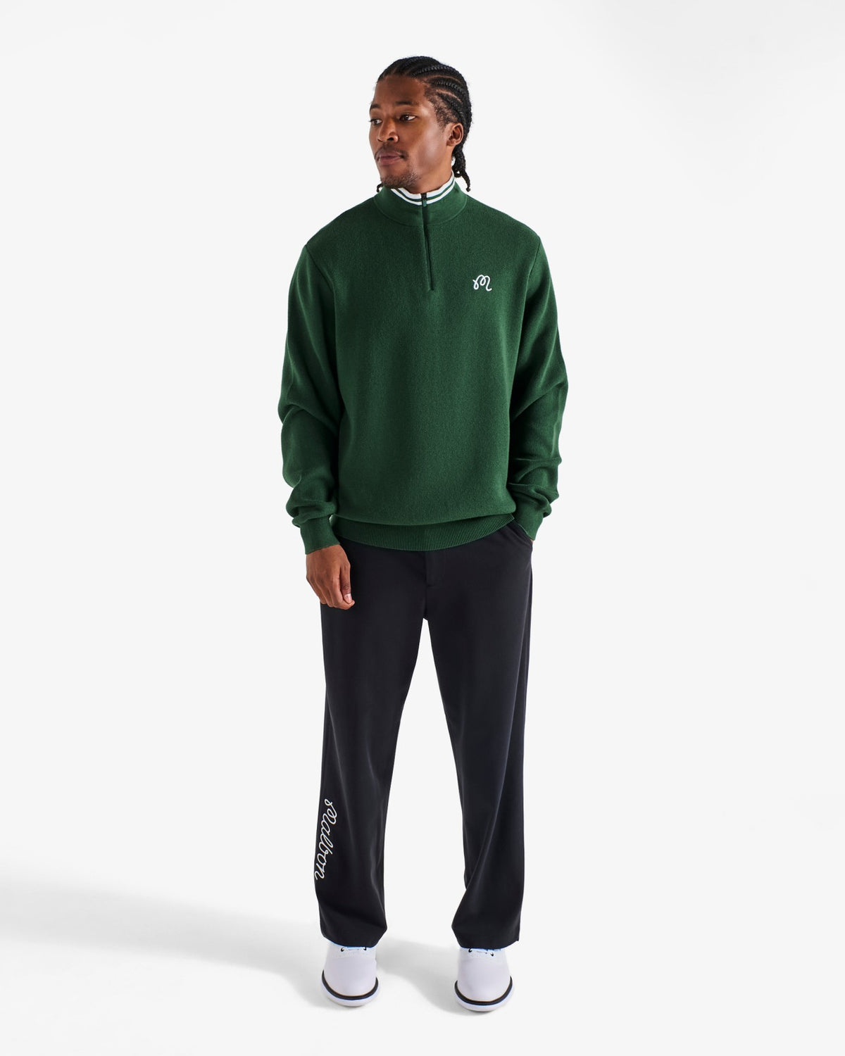 Malbon Sorrel Sweater - Forest