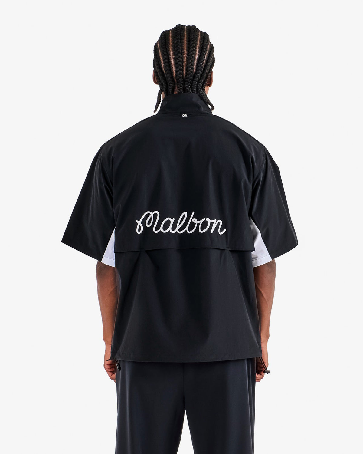 Malbon Pine Windshirt - Black