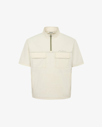 Malbon Studio Seoul Stitch-Point Windshirt - Cream
