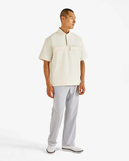 Malbon Studio Seoul Stitch-Point Windshirt - Cream