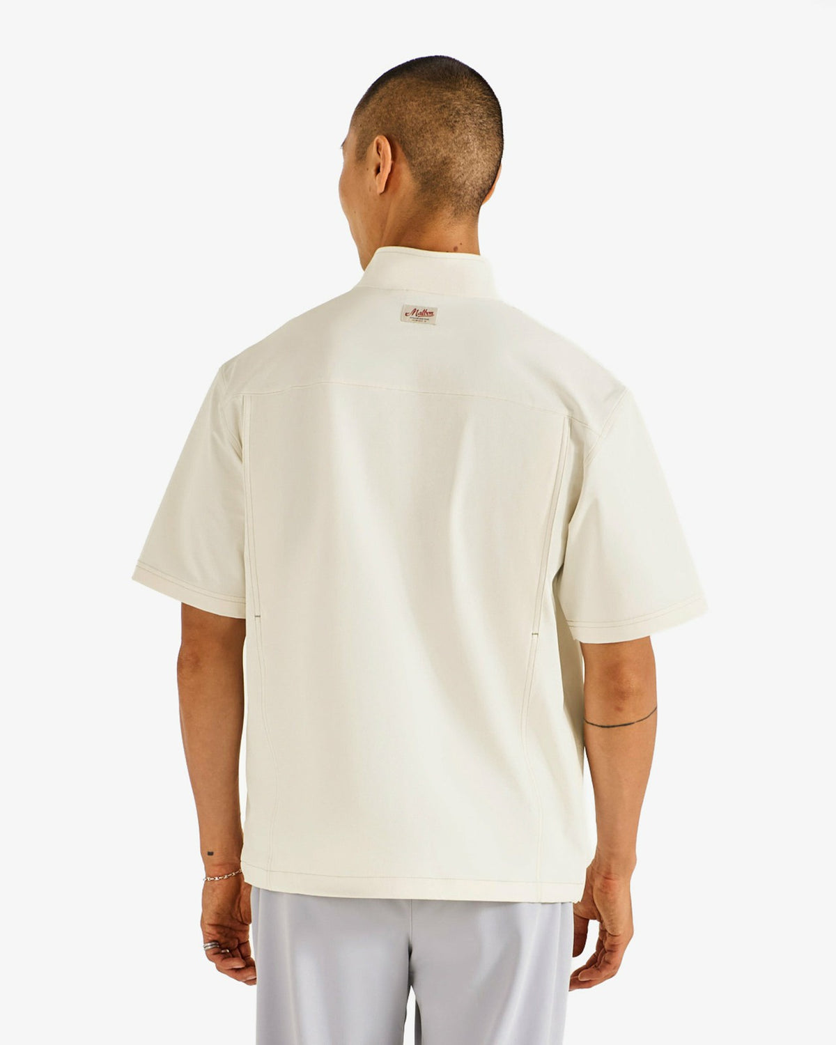 Malbon Studio Seoul Stitch-Point Windshirt - Cream