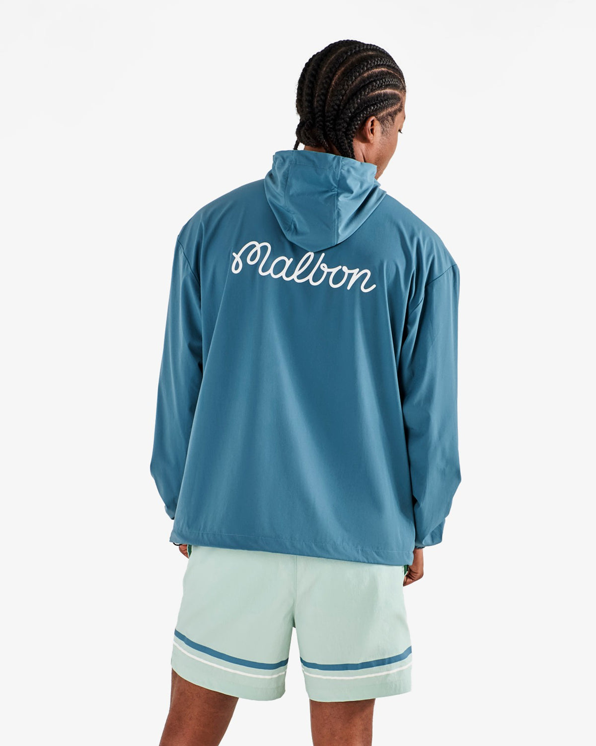Malbon Bridge Anorak - Aegean Blue
