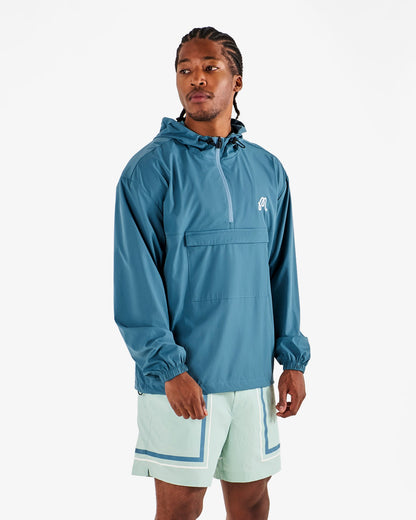 Malbon Bridge Anorak - Aegean Blue