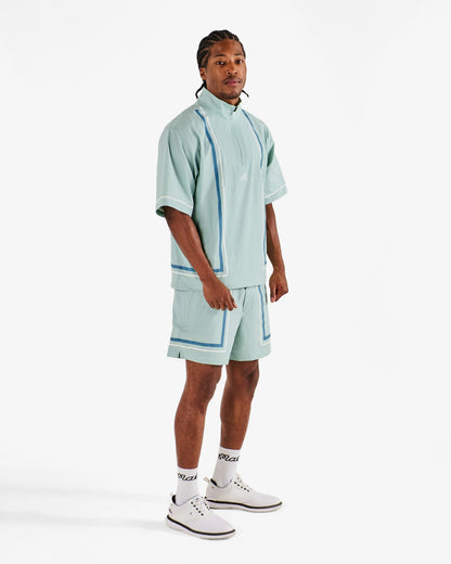 Malbon Playa Windshirt - Surf Spray
