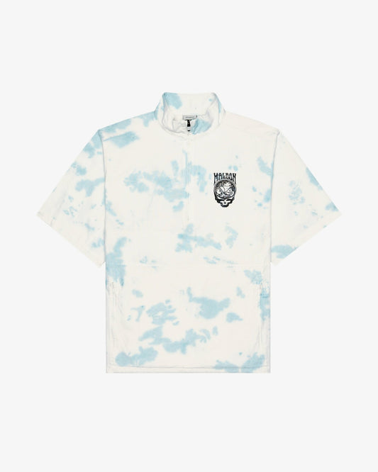 Malbon Grateful Dead Pine Reflection Windshirt - Light Blue