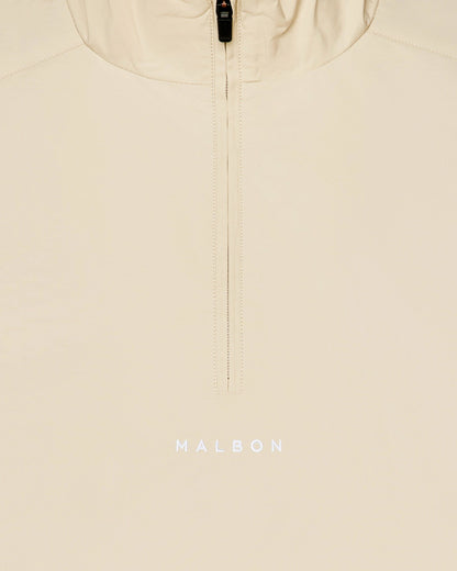 Malbon Ak 1% Logo Windshirt - Dove Grey