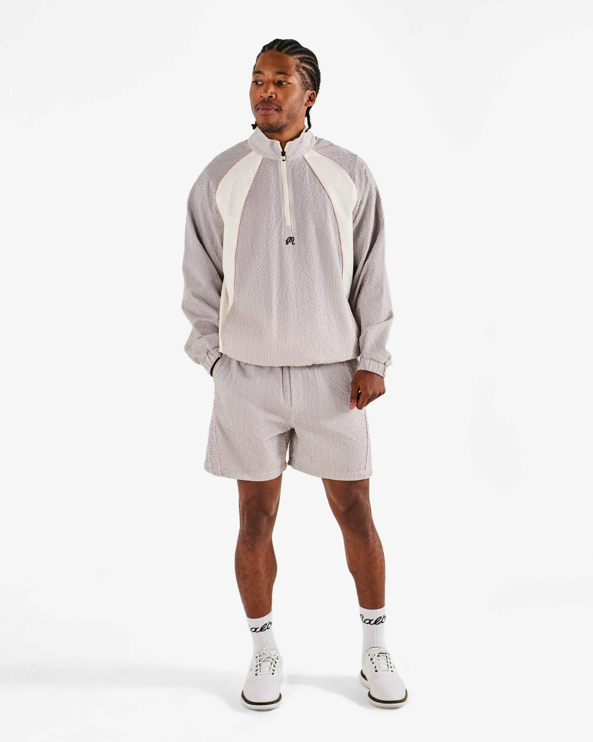 Malbon Valero Pullover - Taupe Multi