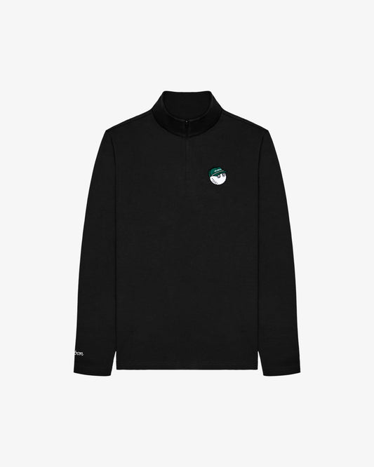 Malbon Flyer Mid Layer - Black